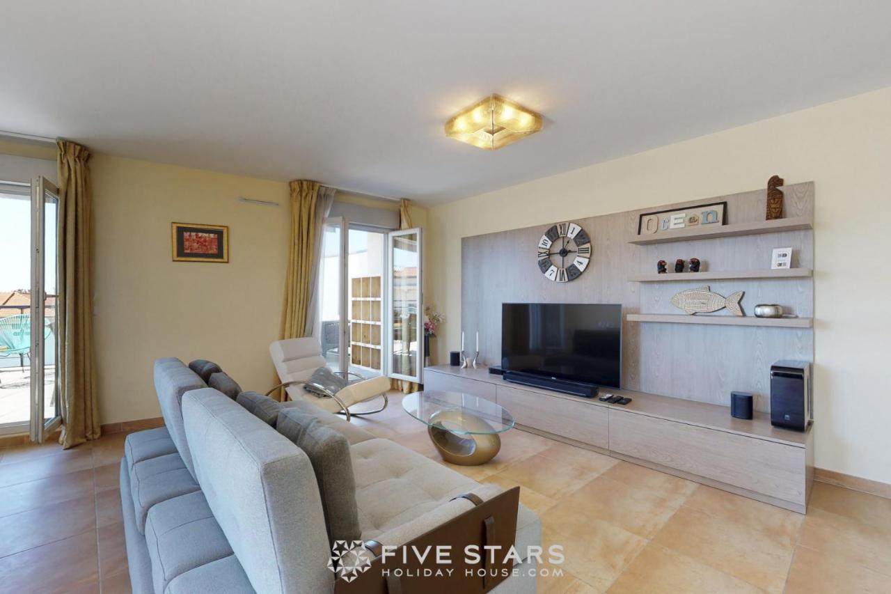 Luxury Beach Five Stars Holiday House ニース エクステリア 写真